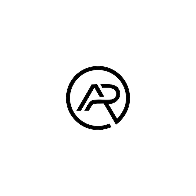 Vector ar logo design