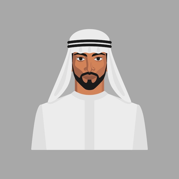 arab man in traditional clothes