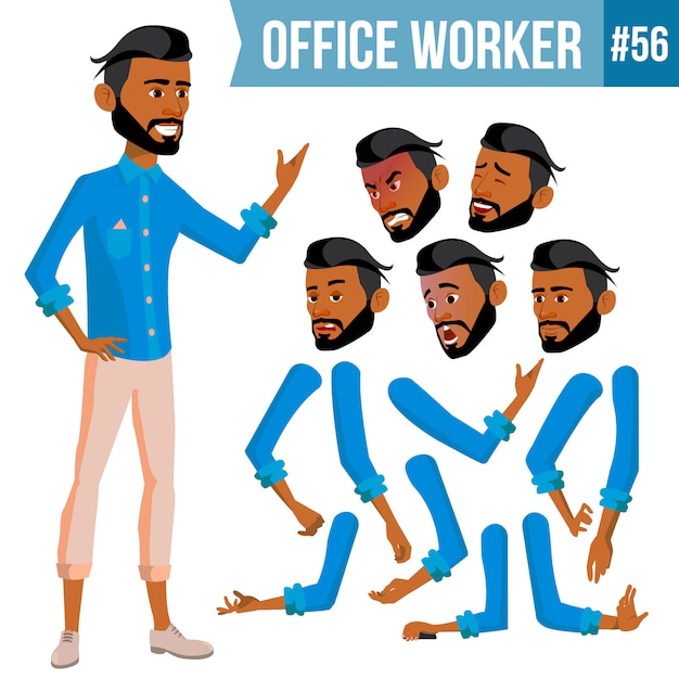 Arab Office Worker 