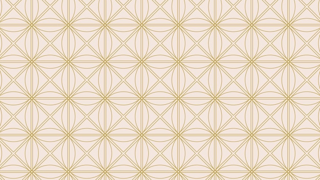 Arabesque Gold Pattern