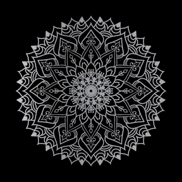 Arabesque mandala background