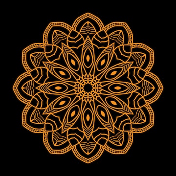 Premium Vector | Arabesque mandala background