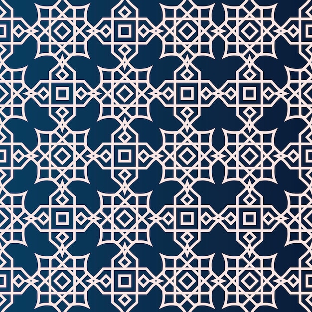 Vector arabesque stijl patroon vector achtergrond