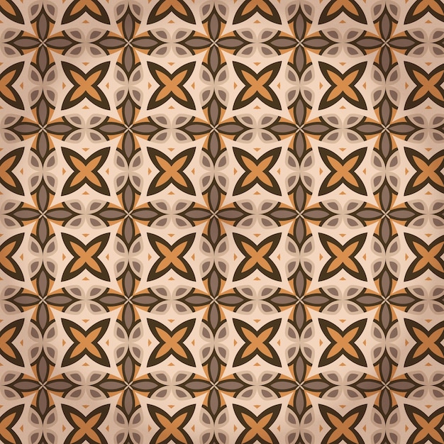 Vector arabesque tile