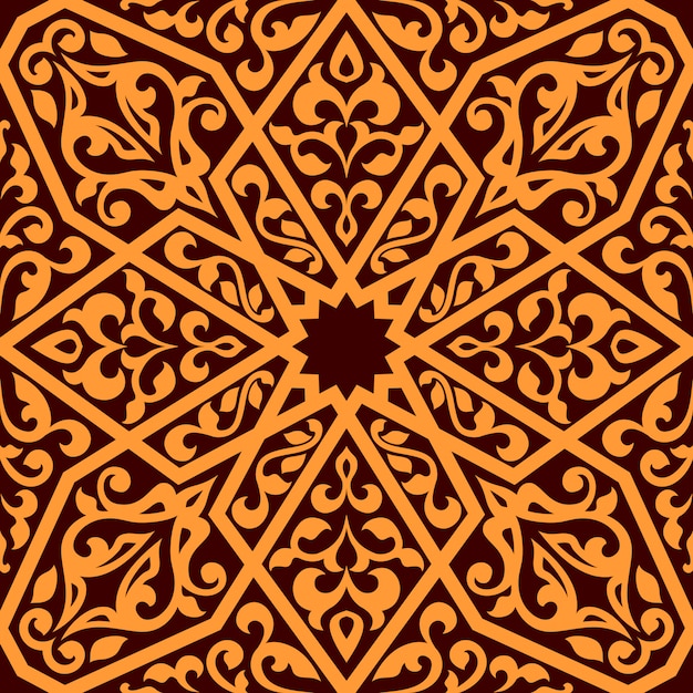 Arabian seamless tile pattern