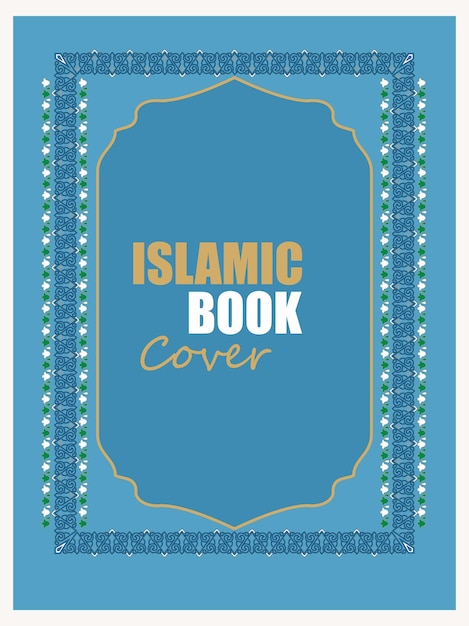 Vector arabic book cover