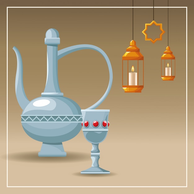 Arabic elements icons