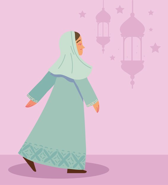 Arabic female character