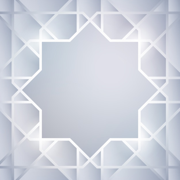 Arabic geometric background