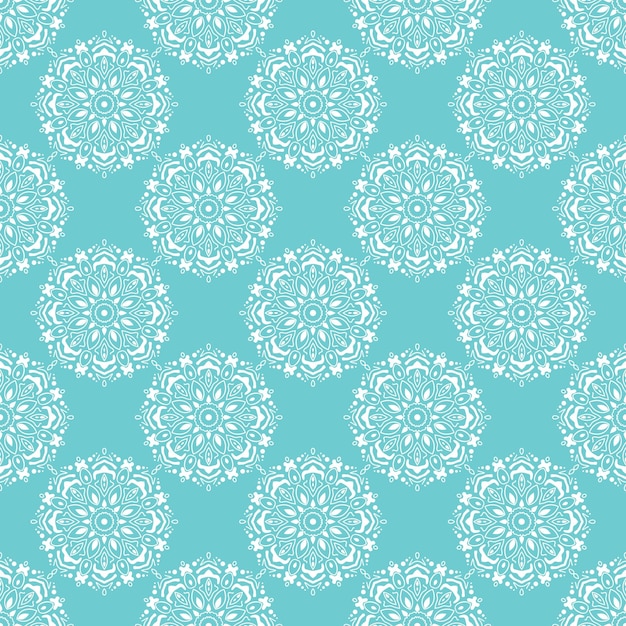 Arabic islamic indian seamless pattern