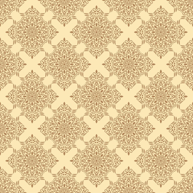 Arabic islamic indian seamless pattern