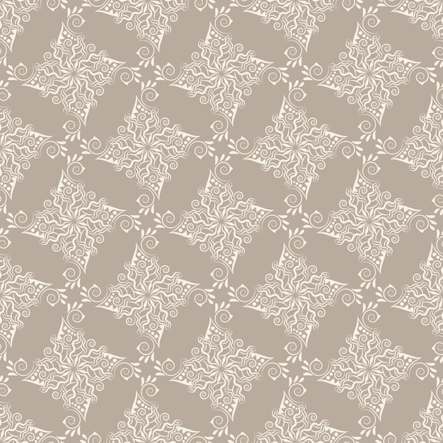 Arabic islamic indian seamless pattern