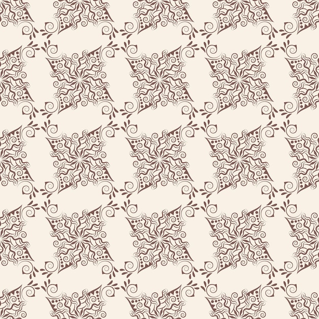 Vector arabic islamic indian seamless pattern