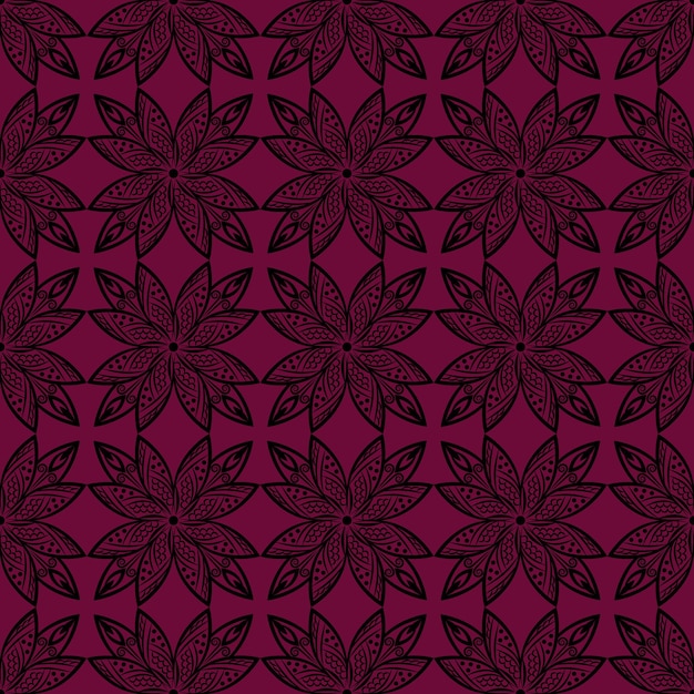 Arabic islamic indian seamless pattern