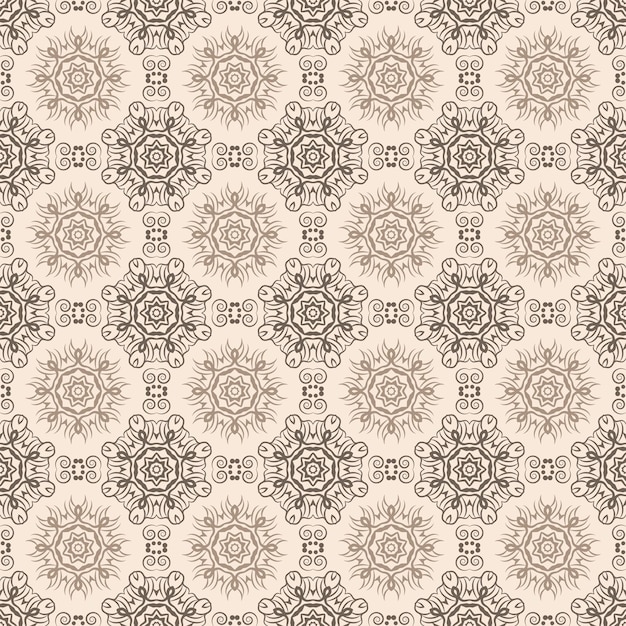 Arabic islamic indian seamless pattern