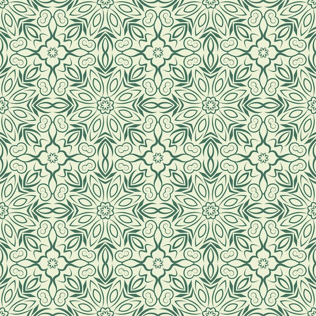 Arabic islamic indian seamless pattern