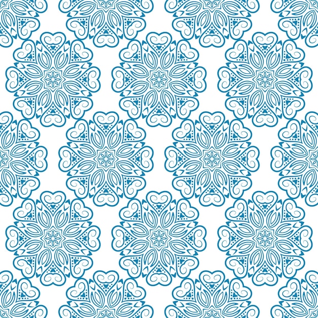 Arabic islamic indian seamless pattern