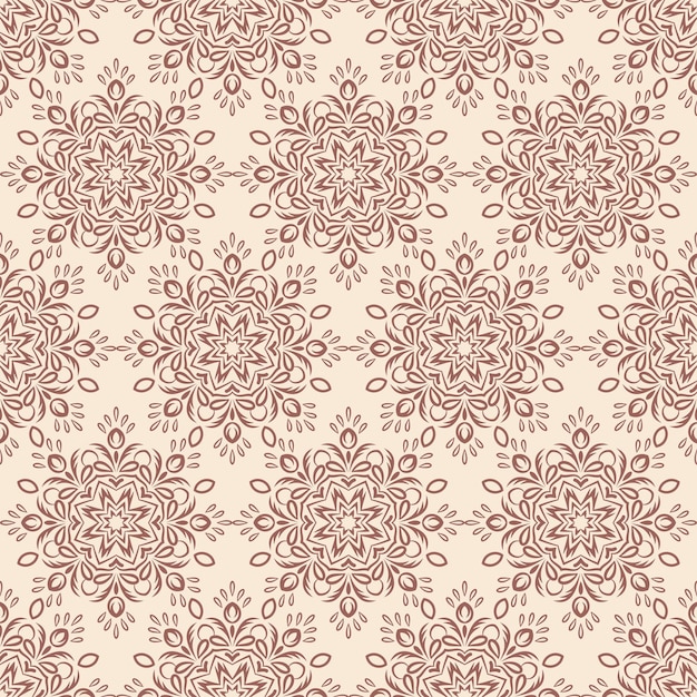 Arabic islamic indian seamless pattern