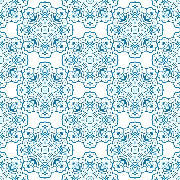 Arabic islamic indian seamless pattern