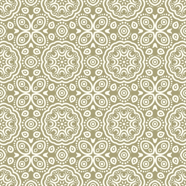 Arabic islamic indian seamless pattern