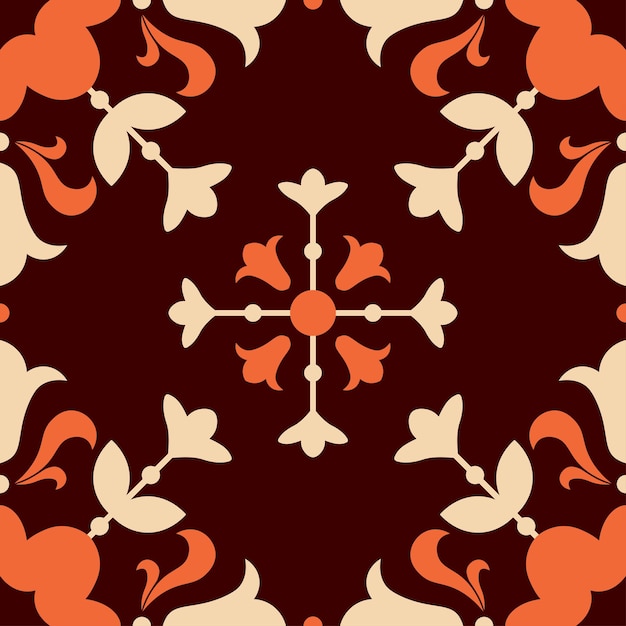 Vector arabic moroccan pattern