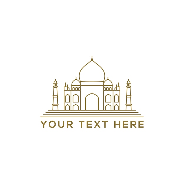 Vector arabic mosque icon