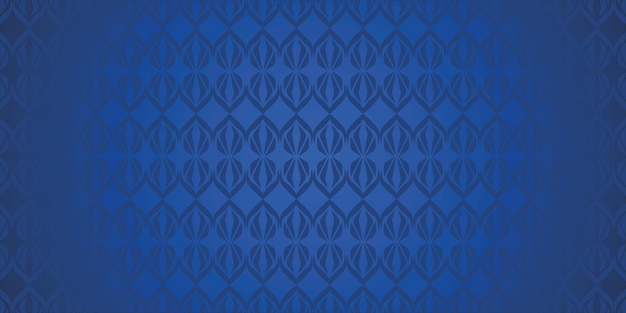 arabic motif blue background