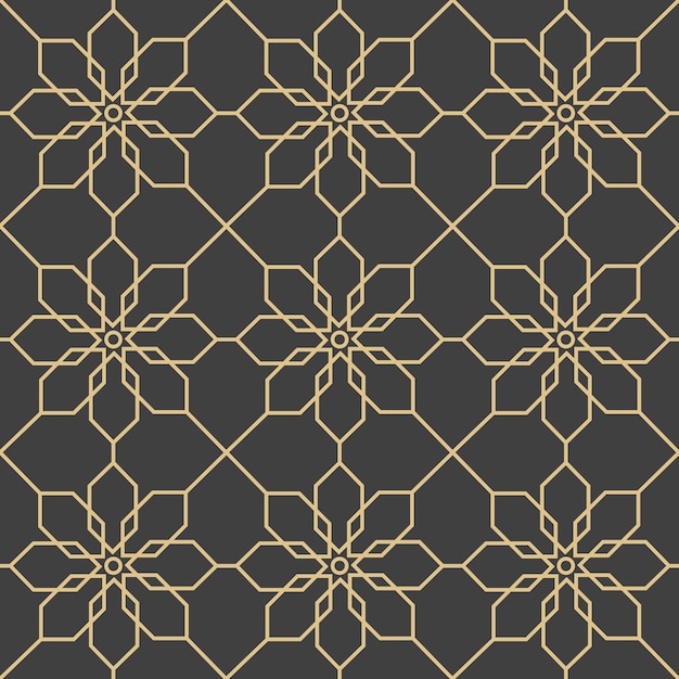 Arabic ornaments. Patterns, backgrounds and wallpapers for your design. Textile ornament. Vector illustration.