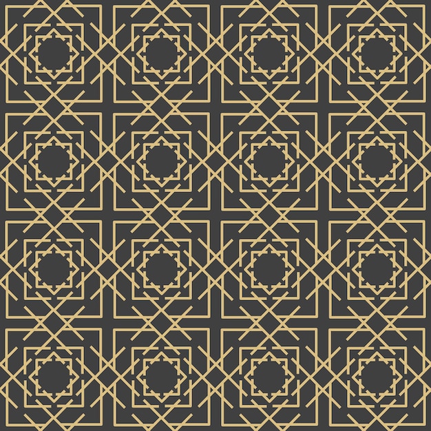 アラビアの装飾品。あなたのデザインのパターン、背景、壁紙。テキスタイルオーナメント。ベクトルイラスト。