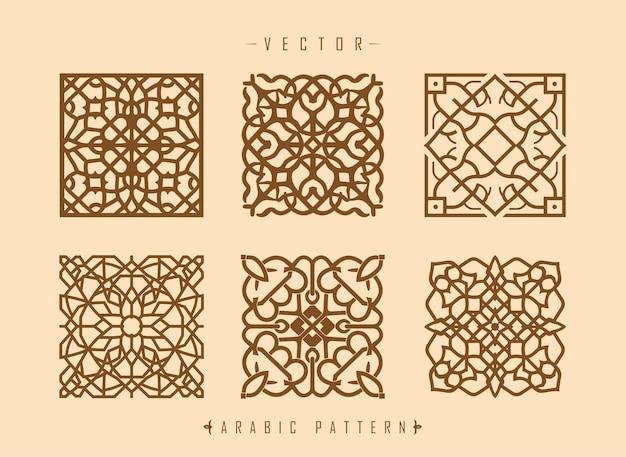 아라비아 패턴 아트 중동 스타일 패턴