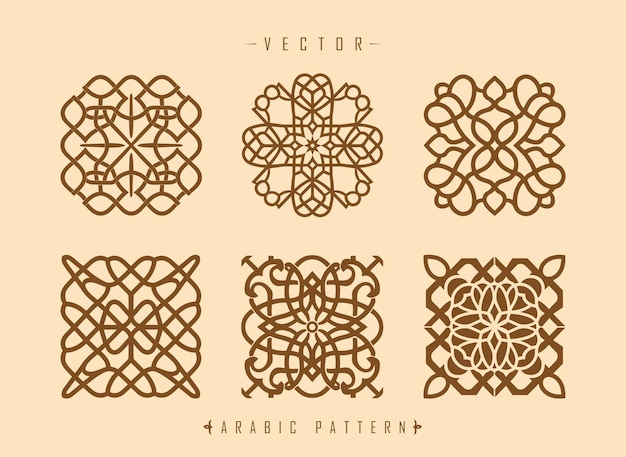 아라비아 패턴 아트 중동 스타일 패턴