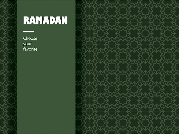 Arabic pattern islamic ramadan wallpaper seamless vector background ornamental