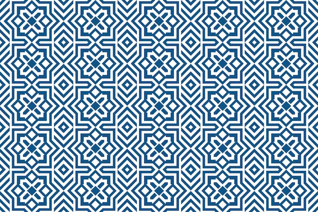 Modello arabo ramadan mubarak modello stella musulmana semplice. disegno diagonale quadrato fiore.