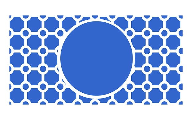Арабский бесшовный узор с синим арабским и исламским орнаментом большой набор на белом фоне