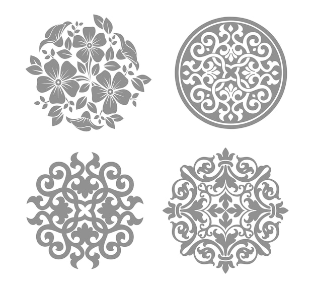 Vector arabic style mandala design