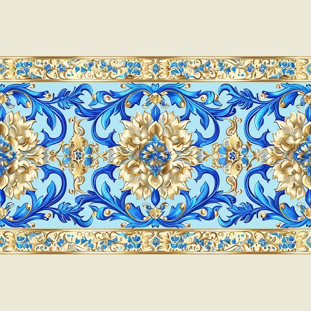 arabic tile design