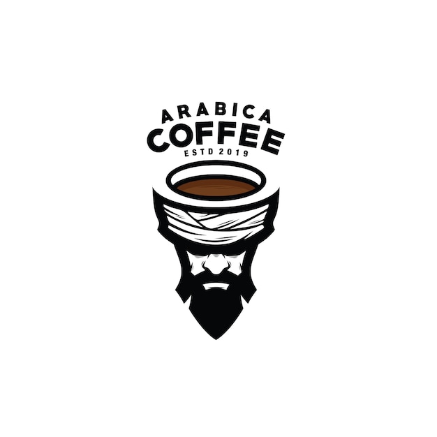 Logotipo di caffè arabica