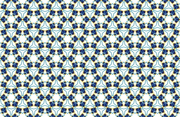 Arabische patroon naadloze achtergrond in islamitische stijl geometrische moslim ornament achtergrond vector