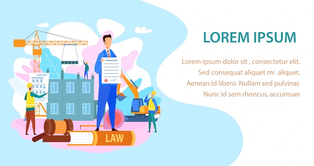 Arbeid en bouwrecht Landing Page