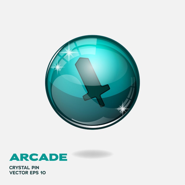 Arcade 3d-knoppen