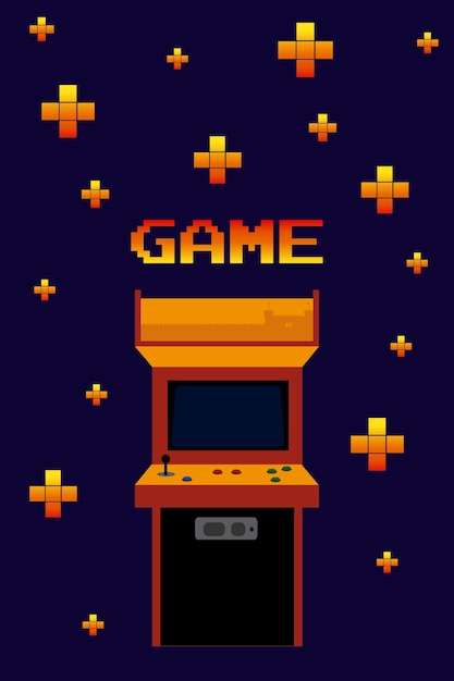 Arcade vintage game