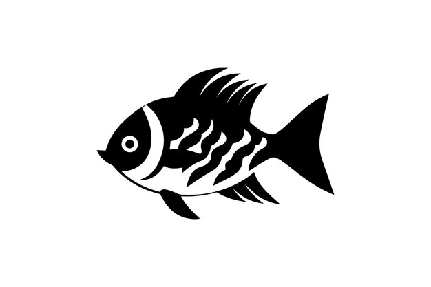 Archerfish flat icon