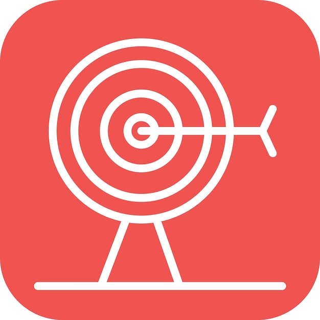 Archery board icon vector image can be used for archery