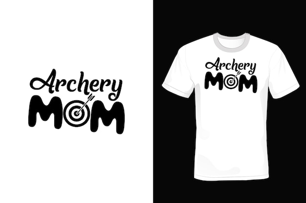 Archery T shirt design, typography, vintage