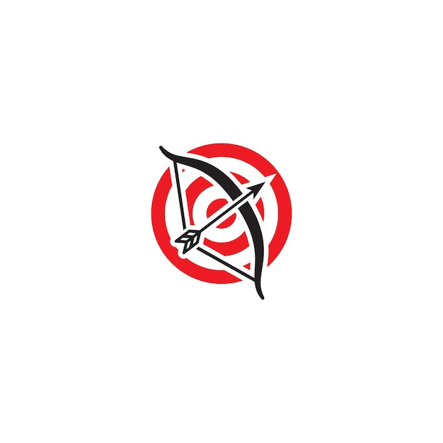 Archery. Vector logo icon template