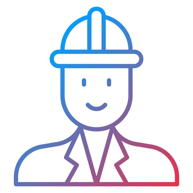 Architect Male icon vector image Can be used for Professions