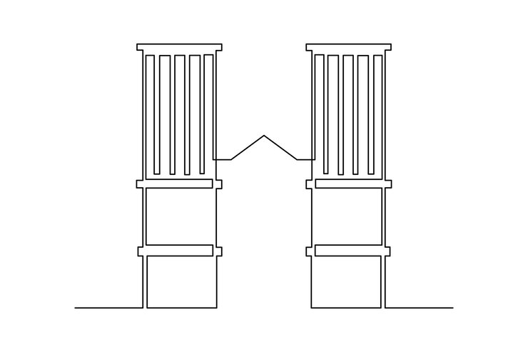 Vector architectural business concepts drive the buildings sustainable design