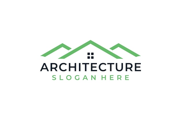 Vector architecture building house logo design