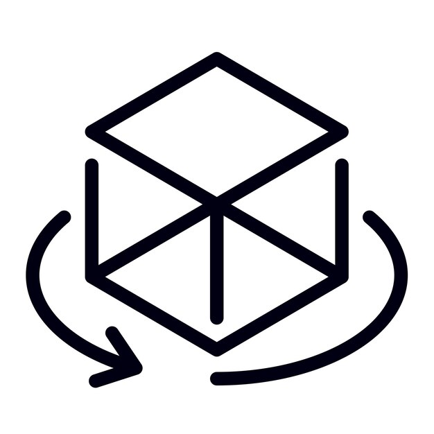 Vector architecture icon