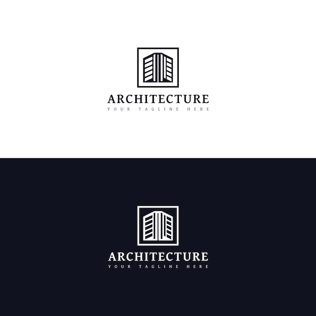 Vettore illustrazione del logo di architettura